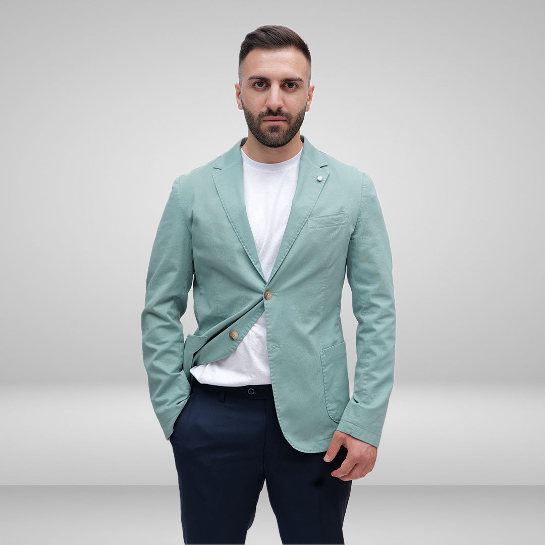 Giacca Cotone Verde