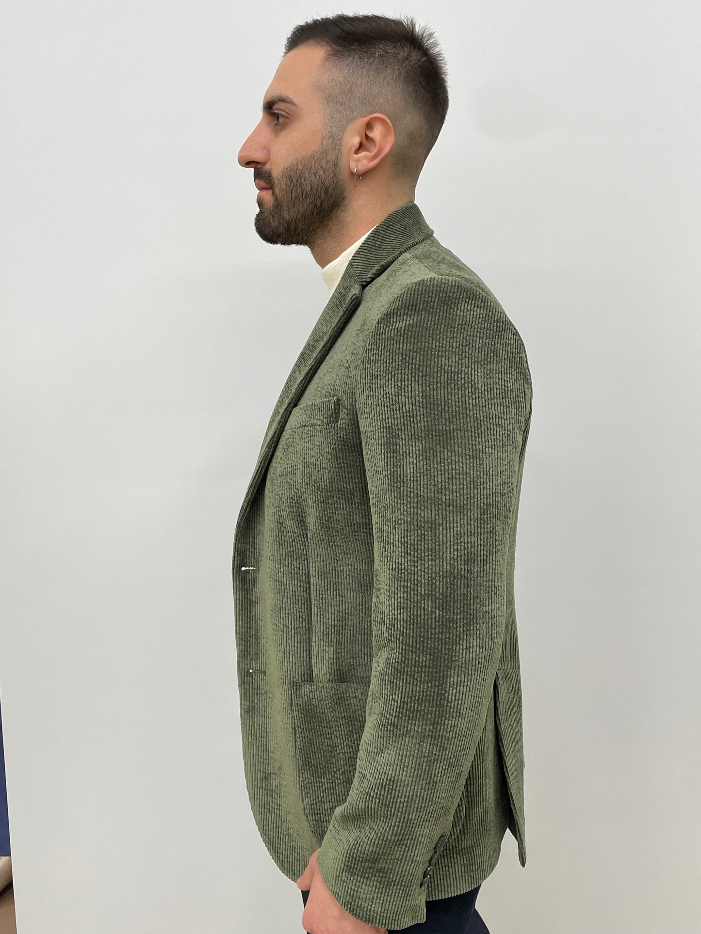 Giacca Velluto Verde