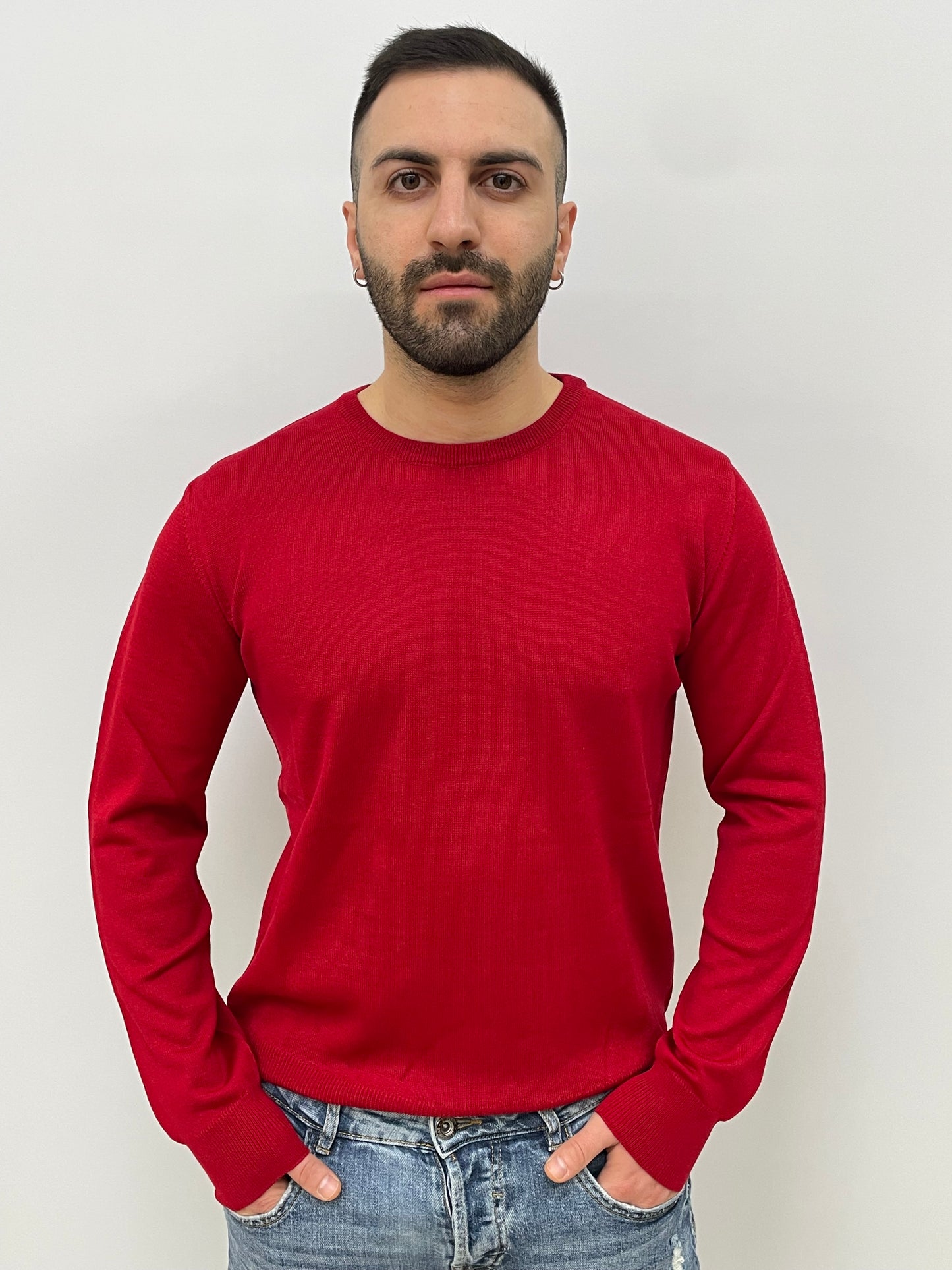 Girocollo Rosso