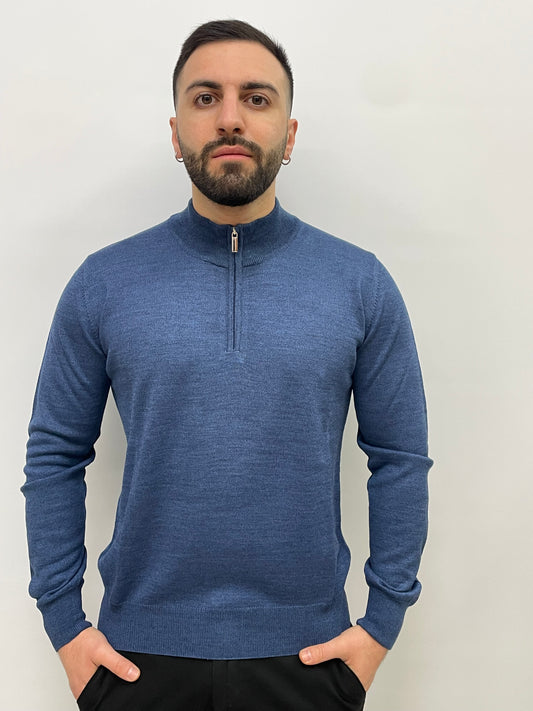 Maglia Mezza Zip