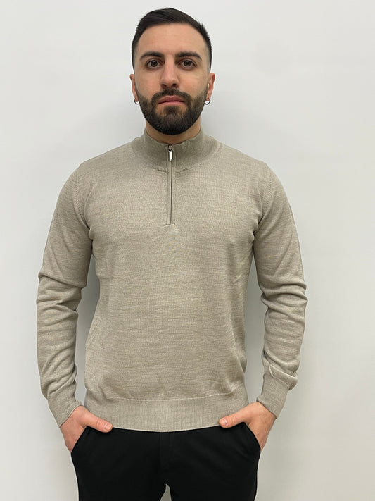 Maglia Mezza Zip