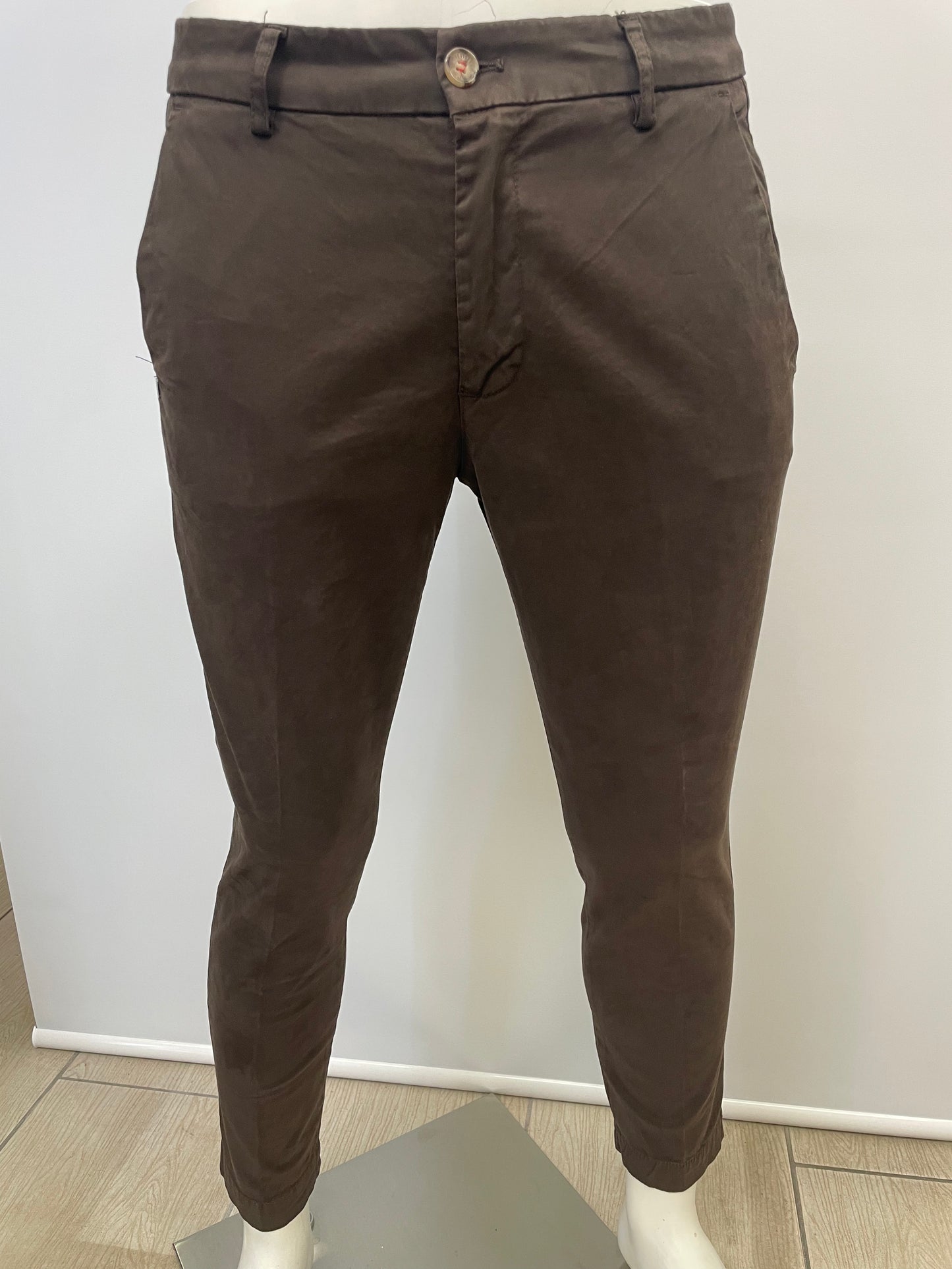 Pantalone Cotone Testa Di Moro