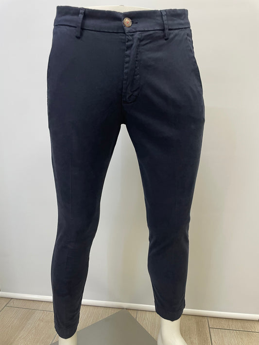 Pantalone Cotone Blu
